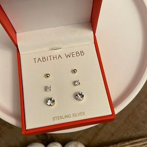 TABITHA WEBB Sterling Silver Earrings